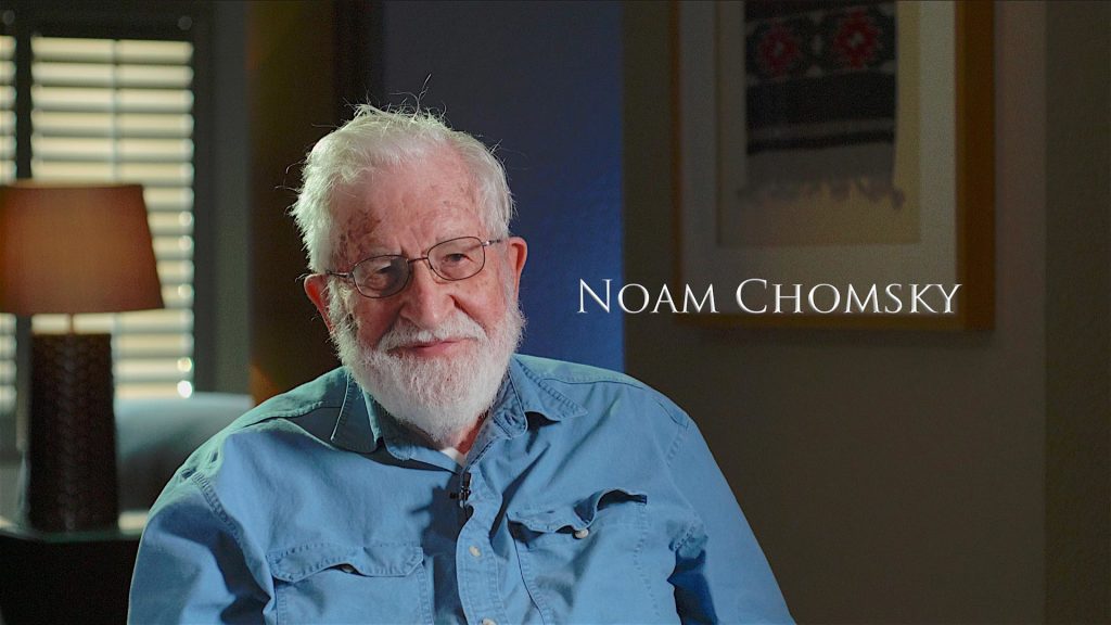 Noam Chomsky portrait