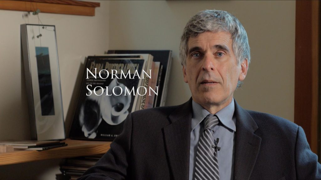 Norman Solomon portrait